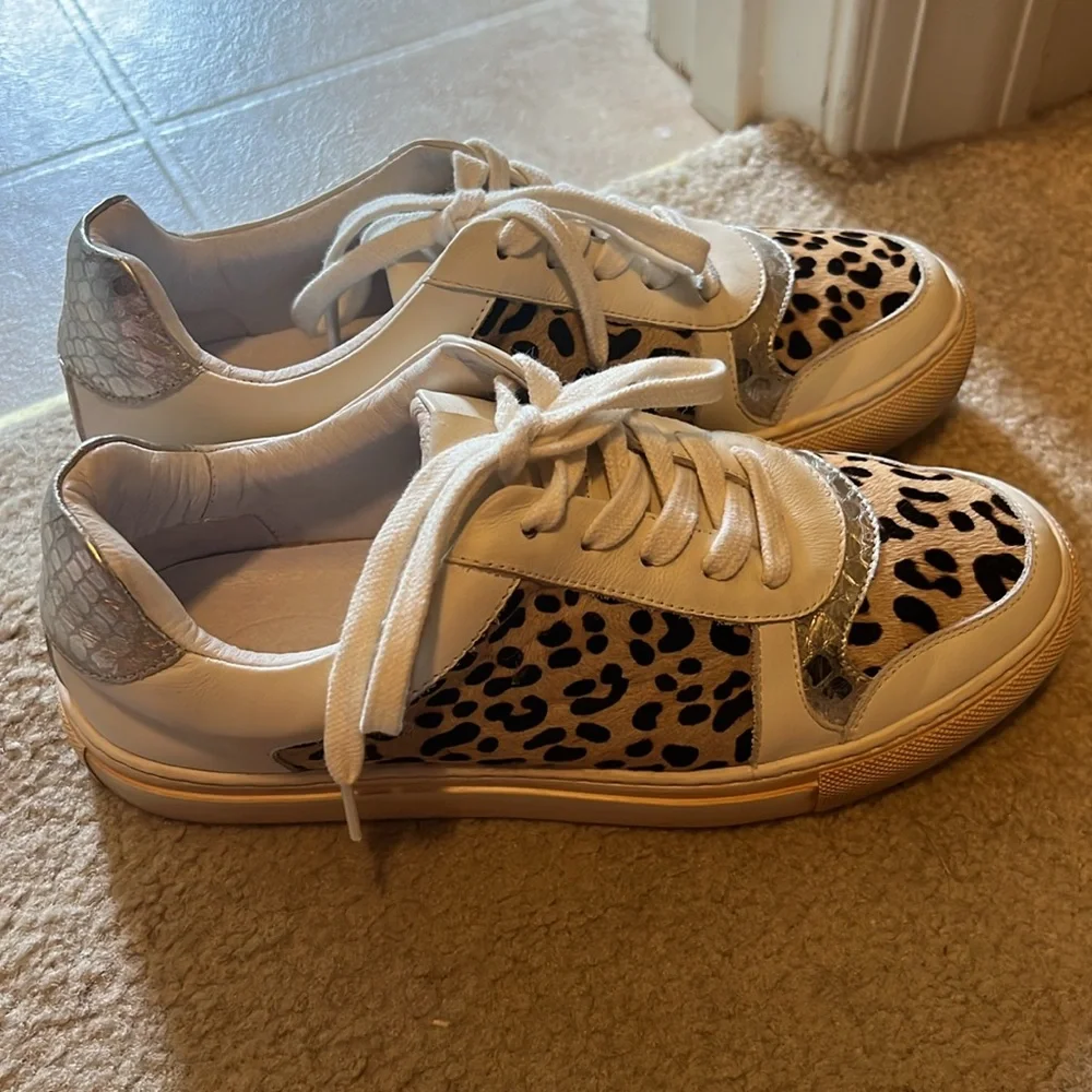 Chocolat Blu Neza Sneakers Leopard Size 37